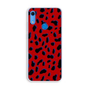Red Leopard: Huawei Y6s Transparant Hoesje