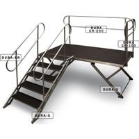 Duratruss DURA-GR200 Reling voor een DURA-X podiumdeel, 200 cm