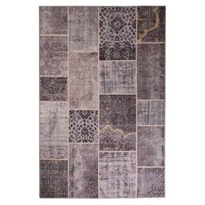 Heritaged Patchwork vloerkleed - Fade Heritage taupe - 76x150 cm