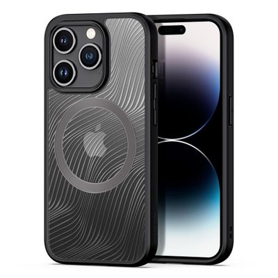 Dux Ducis Aimo - iPhone 15 Pro - Magsafe Back cover hoesje - Zwart