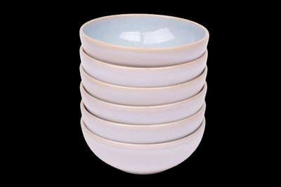 Set van 6 schaaltjes - 15,5 cm - Sintra - blauw - Portugees stoneware