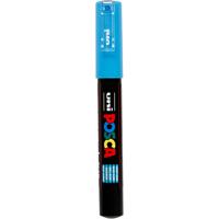 Uni-Posca Posca marker, afm pc-1m, lijndikte 0,7 mm, extra-fijn, lichtblauw, 1 stuk