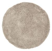 MUST Living Rond Vloerkleed 'Celeste' 150cm, kleur Taupe