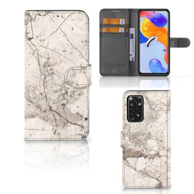 Xiaomi Redmi Note 11 Pro 5G/4G | Bookcase | Marmer Beige