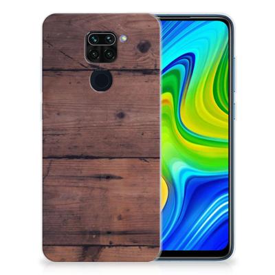 Xiaomi Redmi Note9 | Bumper Hoesje | Old Wood