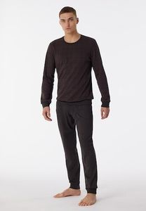 Schiesser Schiesser Pyjama Long anthracite 180270 48/S