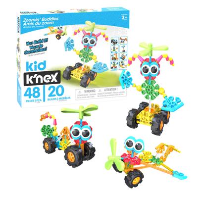 K&apos;Nex Kid knex zoomin buddies bouwset, 48dlg.