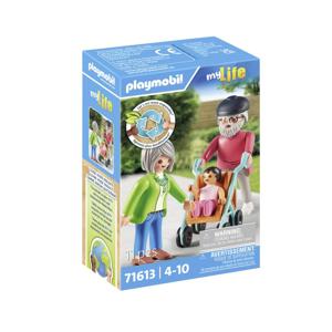 Playmobil My Life 71613 Opa en oma met baby