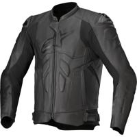 ALPINESTARS Dusk Jacket, Leren motorjas, Zwart