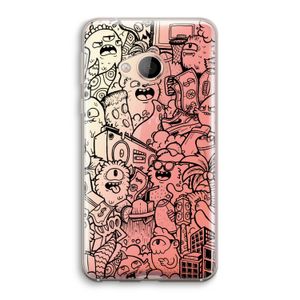 Vexx Black City : HTC U Play Transparant Hoesje