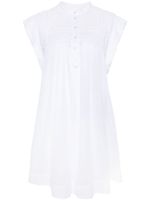 MARANT ÉTOILE robe mi-longue Eda à plis - Blanc