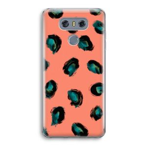 Pink Cheetah: LG G6 Transparant Hoesje
