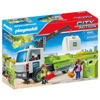 Playmobil 71431 City Action Glasbak Ophaaldienst - thumbnail