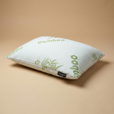 Hoofdkussen - Bamboe Dream - Voor Rug- & Buik- En Zijslaper - Traagschuim - Dekbed-Discounter.nl