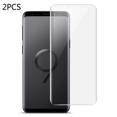 2 PC's IMAK 0 15 mm gebogen Full Screen Protector Hydrogel Film Front Protector voor Galaxy S9 Plus