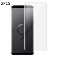 2 PC's IMAK 0 15 mm gebogen Full Screen Protector Hydrogel Film Front Protector voor Galaxy S9 Plus