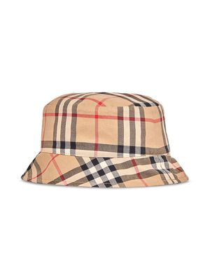 Burberry Kids bob à motif Vintage Check - Marron