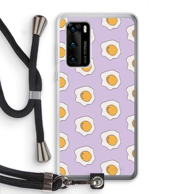 Bacon to my eggs #1: Huawei P40 Transparant Hoesje met koord