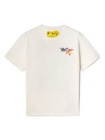 Off-White Kids t-shirt à logo Arrow Camou imprimé - Blanc - thumbnail