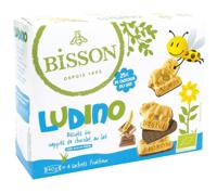 Ludino koekjes met melkchocolade 4 zakjes bio - thumbnail