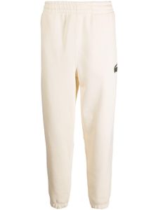 Lacoste pantalon de jogging à patch logo - Blanc