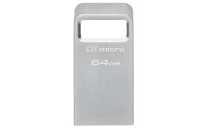 Kingston DataTraveler® Micro USB-stick Retail 64 GB Zilver DTMC3G2/64GB USB-A 3.2 Gen 1