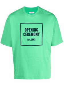 Opening Ceremony t-shirt à logo imprimé - Vert