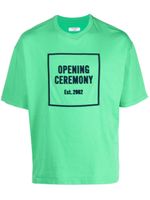 Opening Ceremony t-shirt à logo imprimé - Vert - thumbnail