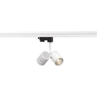 SLV Bima II 152231 230V-railsysteem lamp 3-fasig GU10 100 W Halogeen, LED Wit (mat) - thumbnail