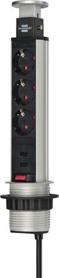 Brennenstuhl tower stekkerdoos met usb