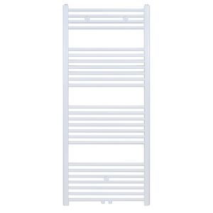 Designradiator BWS Nile Gobi 140x50cm 655W Wit (Midden/zij-aansluiting)