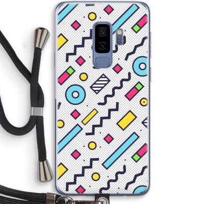 8-bit N°8: Samsung Galaxy S9 Plus Transparant Hoesje met koord