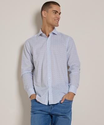 overhemd met print overhemd met print