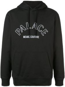 Palace sweat à capuche à logo imprimé - Noir