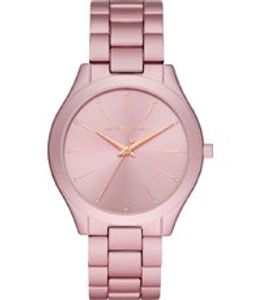 Horlogeband Michael Kors MK4456 Roestvrij staal (RVS) Roze 20mm