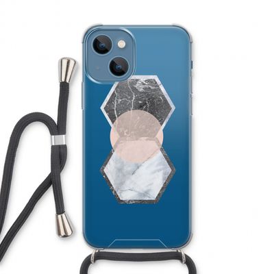 Creatieve toets: iPhone 13 Transparant Hoesje met koord Creatieve toets: iPhone 13 Transparant Hoesje met koord