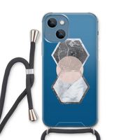 Creatieve toets: iPhone 13 Transparant Hoesje met koord