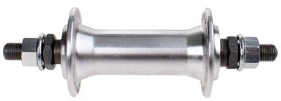 Vinty Voornaaf aluminium 36 gaats met 10 mm vaste as - zilver
