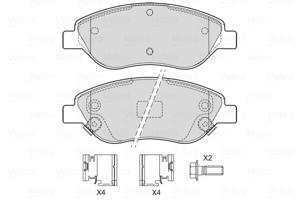 Valeo Remblokset 601745