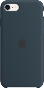 Apple iPhone SE 2022 / SE 2020 / 8 / 7 Silicone Back Cover Abyss-blauw