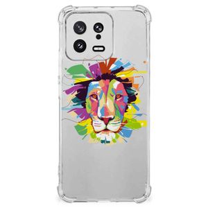 Xiaomi 13 Stevig Bumper Hoesje Lion Color