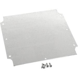 Hammond Electronics 1554WPL Montageplaat Staal Staal (l x b x h) 180 x 180 x 1 mm 1 stuk(s)