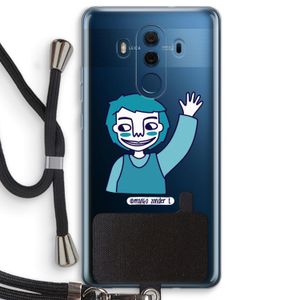 Zwaai: Huawei Mate 10 Pro Transparant Hoesje met koord
