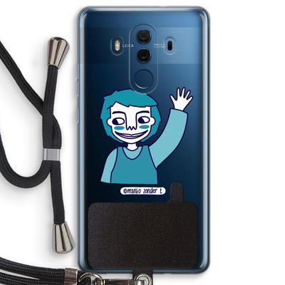 Zwaai: Huawei Mate 10 Pro Transparant Hoesje met koord