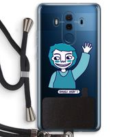 Zwaai: Huawei Mate 10 Pro Transparant Hoesje met koord