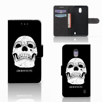 Telefoonhoesje met Naam Nokia 2 Skull Eyes Telefoonhoesje met Naam Nokia 2 Skull Eyes