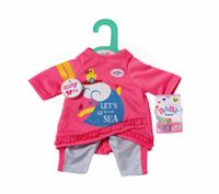 ZAPF Creation BABY born - Little Casual outfit roze poppen accessoires 36 cm - thumbnail