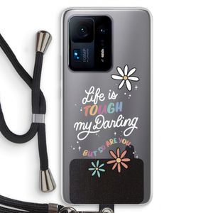 Tough Life: Xiaomi Mi Mix 4 Transparant Hoesje met koord