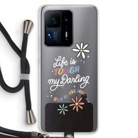 Tough Life: Xiaomi Mi Mix 4 Transparant Hoesje met koord Tough Life: Xiaomi Mi Mix 4 Transparant Hoesje met koord