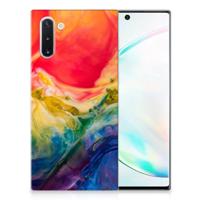 Smartphone hoesje Samsung Galaxy Note 10 Watercolor Dark